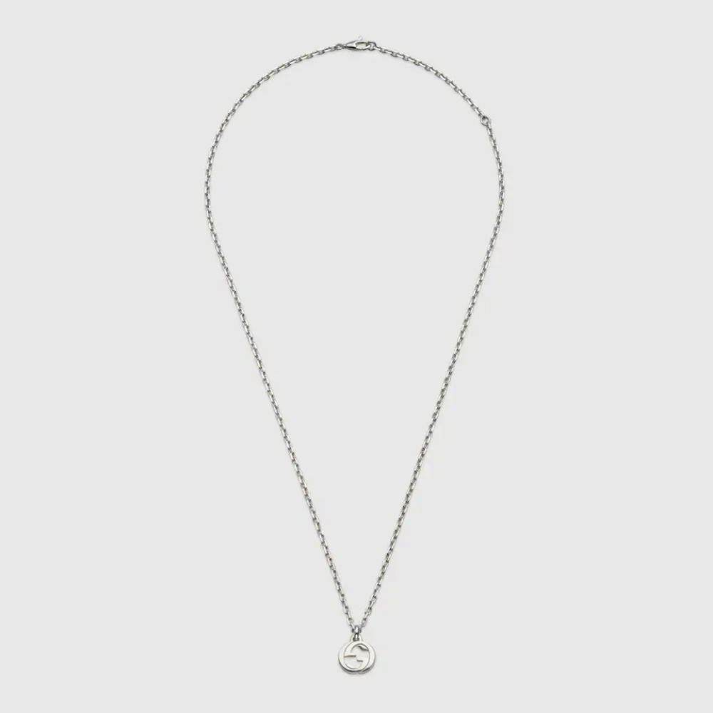 ❌️SOLD❌️NWT ‼️Gucci Sterling Silver 925 Interlocking Chain Necklace